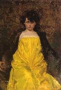 Ramon Casas La Sargantain oil on canvas